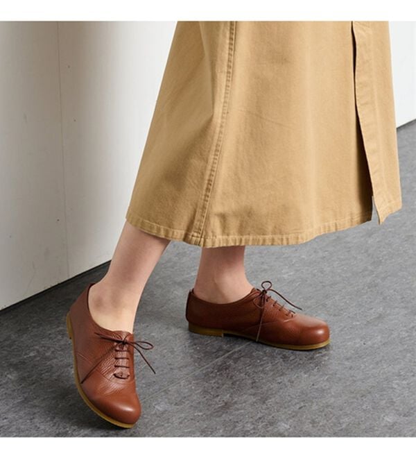 ルフラン（ルフラン）の「足指ゆったり５Ｅはだしシューズ（フラットシューズ）」｜詳細画像