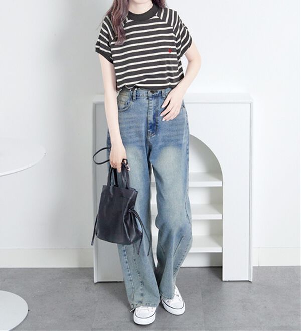 Viola e Viola（ヴィオラ エ ヴィオラ）の「【ビバリーヒルズポロクラブ】ワイドスリーブＴシャツ（Tシャツ）」｜詳細画像