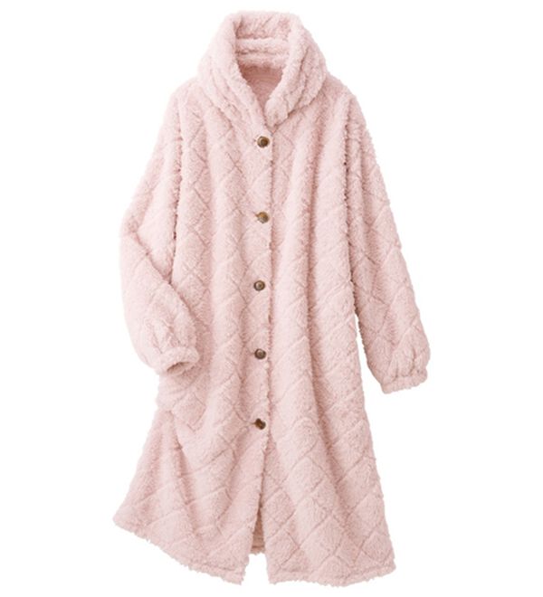 LAVIENNE（ラヴィエンヌ）の「もこもこダイヤフリースガウン（パジャマ・ルームウェア）」｜詳細画像