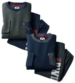 「【２着組】＜エドウイン＞さらさら楊柳ルームウェア（メンズルームウェア）」｜2着組