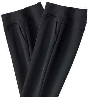 BELLUNA（ベルーナ）の「【２本組】国産フォーマル対応パンツ（フルレングスパンツ）」｜詳細画像