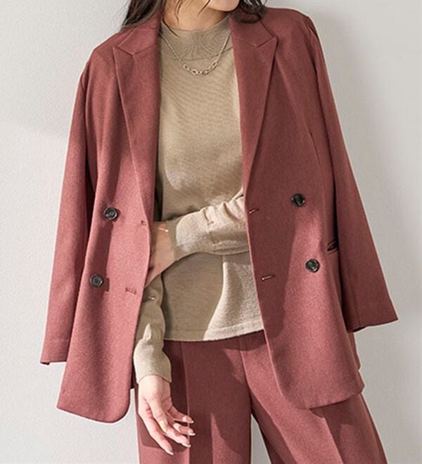 BELLUNA（ベルーナ）の「洗える！メリノウール１００％ハイネックセーター（ニット・セーター）」｜詳細画像