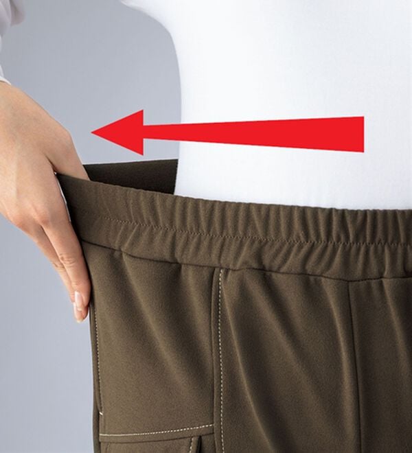 ルフラン（ルフラン）の「【３本組】はき心地快適！切替ステッチ裏起毛パンツ（その他パンツ）」｜詳細画像