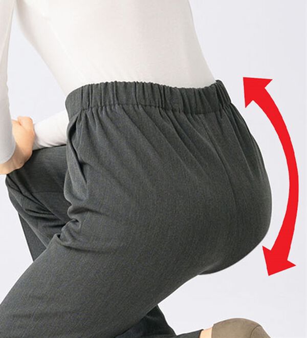 ルフラン（ルフラン）の「【３本組】日本製すっきり見えのフレアーパンツ（フルレングスパンツ）」｜詳細画像