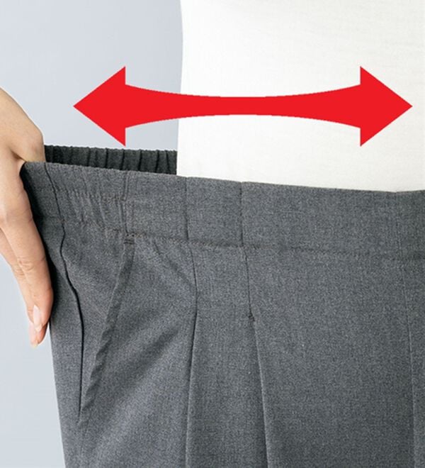 ルフラン（ルフラン）の「【２本組】日本製　紡ぎ和。イージーパンツ（その他パンツ）」｜詳細画像