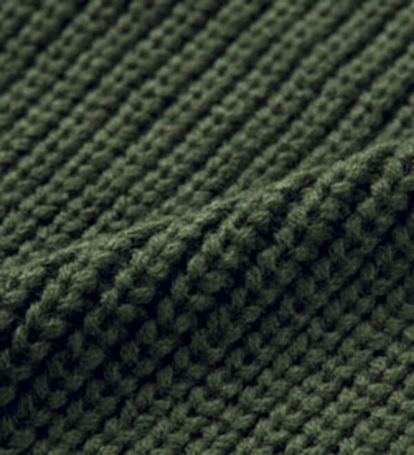 RANAN（ラナン）の「異素材ドッキングミリタリーニット（ニット・セーター）」｜詳細画像