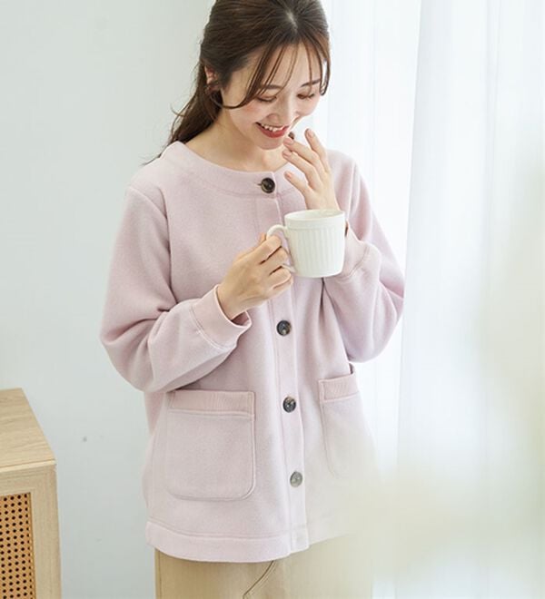 BELLUNA（ベルーナ）の「毎日着られる！快適フリースジャケット（セットアップ）」｜詳細画像