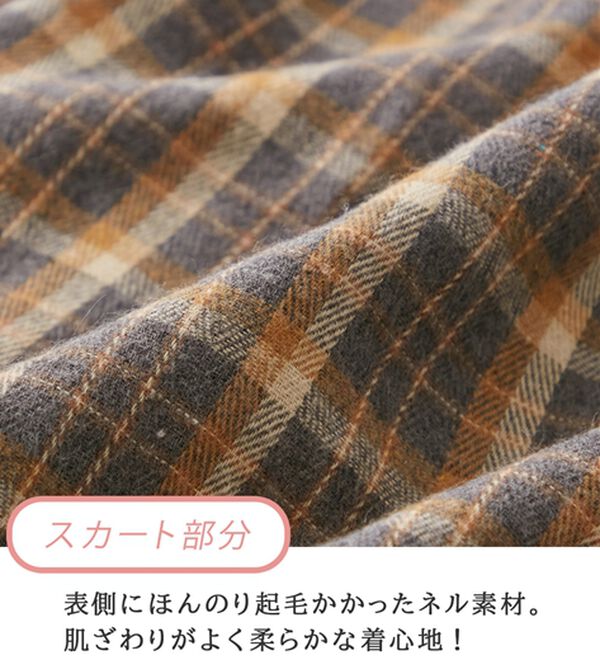 Viola e Viola（ヴィオラ エ ヴィオラ）の「楽ちんコーデドッキングワンピ（ドッキングワンピース）」｜詳細画像