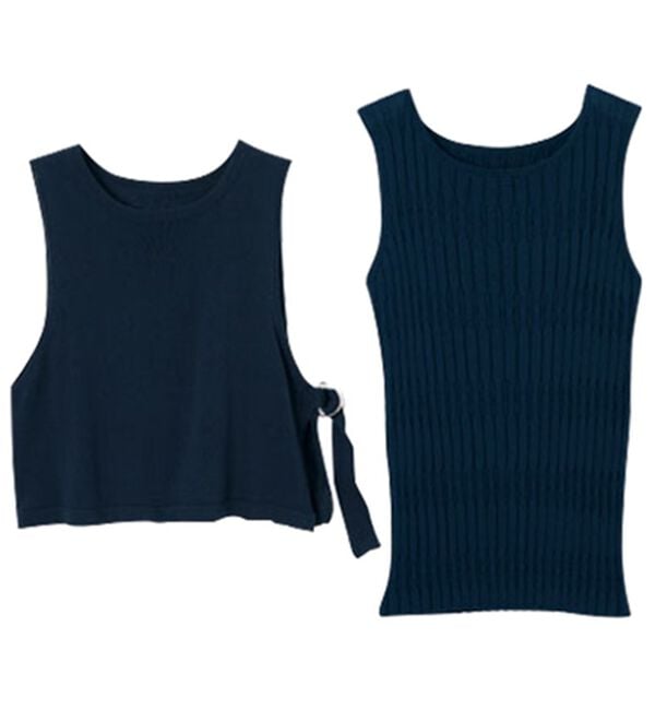 RANAN（ラナン）の「サマーニットベストアンサンブル（アンサンブル）」｜詳細画像