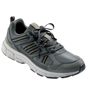 「＜ダンロップ・リファインド＞ゆったり履ける６Ｅスニーカー（メンズスニーカー）」｜グレー