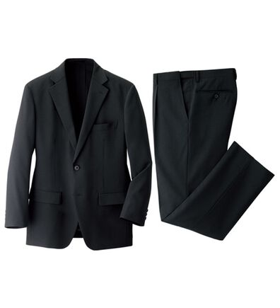 「【２点セット】＜コムルヴァン・オム＞風そよぐサマーフォーマルスーツ（ビジネススーツ）」