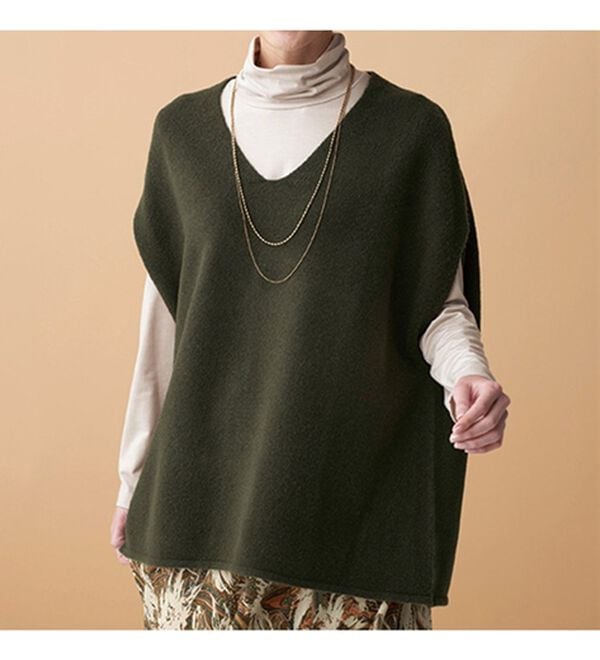 BELLUNA（ベルーナ）の「なめらかテンセル（ＴＭ）繊維ストレッチプルオーバー（カットソー）」｜詳細画像