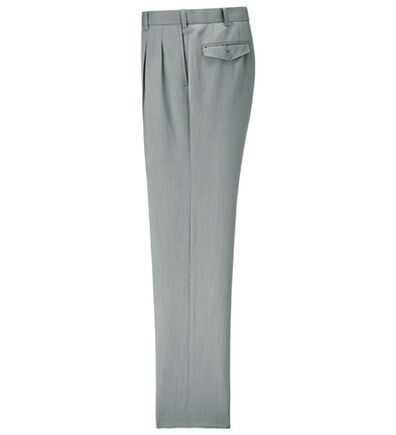 「裾上げ済涼感ドライタッチスラックス（メンズスラックス）」