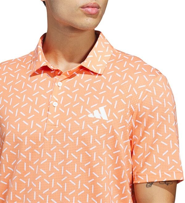 「＜ａｄｉｄａｓ＞ゴルフ　ＣＬＩＭＡＣＯＯＬクライマクールレクタングル　プリントメッシュ半袖シャツ（メンズシャツ）」｜詳細画像