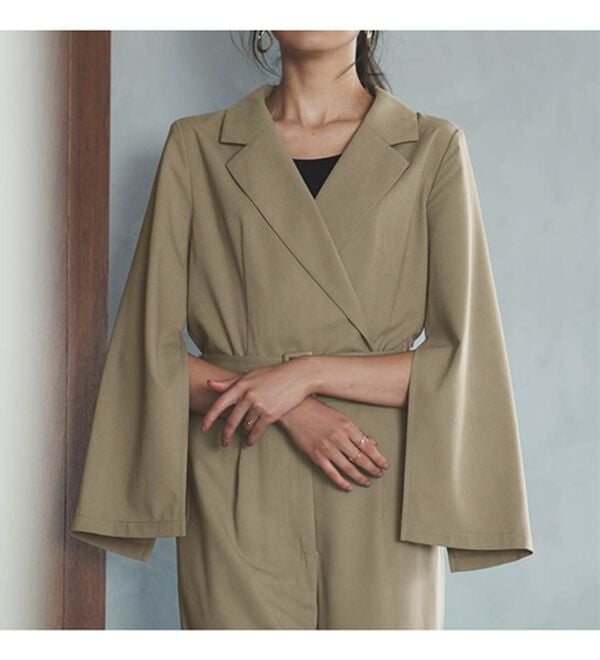 RANAN（ラナン）の「スリットスリーブオールインワン（オールインワン）」｜詳細画像