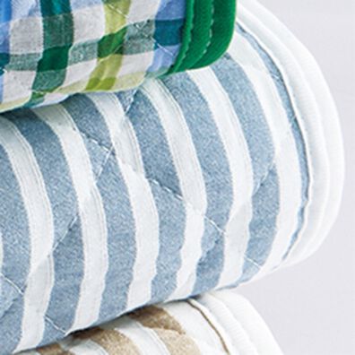 「綿１００％サッカー敷パッド（敷パッド）」