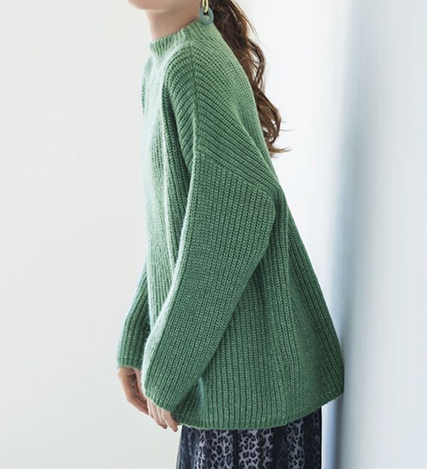 RANAN（ラナン）の「ふんわり！あぜ編ニットプルオーバー（ニット・セーター）」｜詳細画像