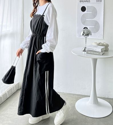 GeeRA（ジーラ）の「サイドラインドロストキャミワンピース（その他ワンピース）」