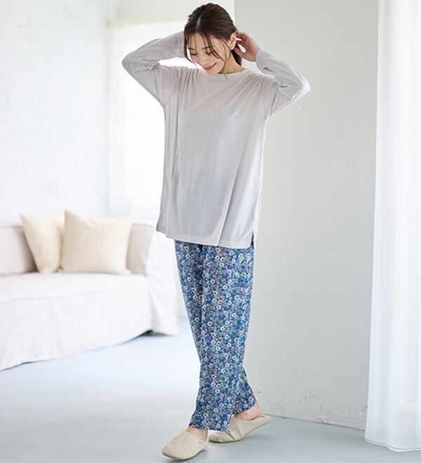 LAVIENNE（ラヴィエンヌ）の「【３点セット】【ヒビヤカダン　スタイル】トラベルパジャマ（パジャマ・ルームウェア）」｜詳細画像