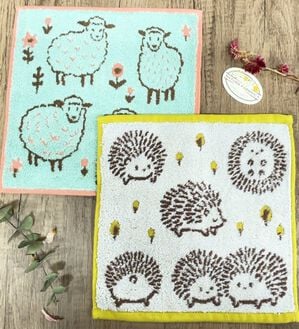 「NATURAFABBRICAタオルハンカチ2枚（タオル）」｜ペコラ/ハリズ