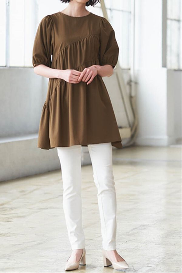 RANAN（ラナン）の「ひんやり！ななめティアードチュニック（チュニック）」｜詳細画像