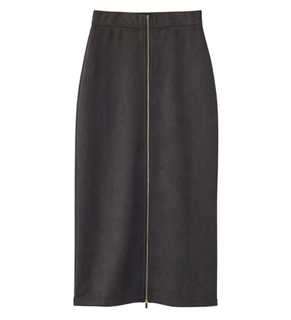 GeeRA（ジーラ）の「オープンファスナーストレートスカート（ロングスカート）」｜詳細画像