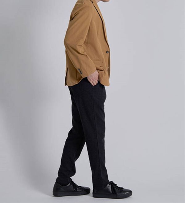 「＜ダンロップ・リファインド＞さらっと軽快サッカーテーラード（メンズジャケット）」｜詳細画像