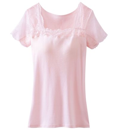 LAVIENNE（ラヴィエンヌ）の「＜さらりラボ＞激汗ゲッターレース・カップ付インナー（ブラトップ・カップ付きインナー）」