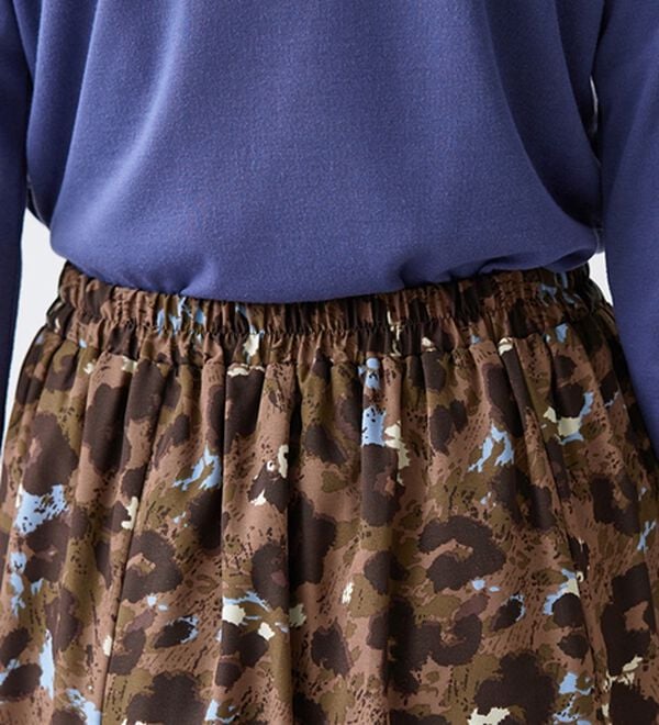着映えプリントフレアスカート - ベルーナ【公式】