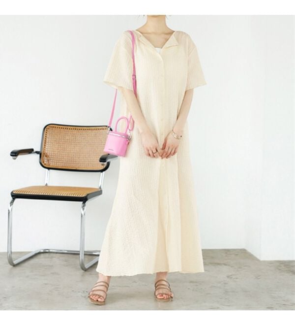 GeeRA（ジーラ）の「カットシャーリングマルチウェイワンピース（その他ワンピース）」｜詳細画像