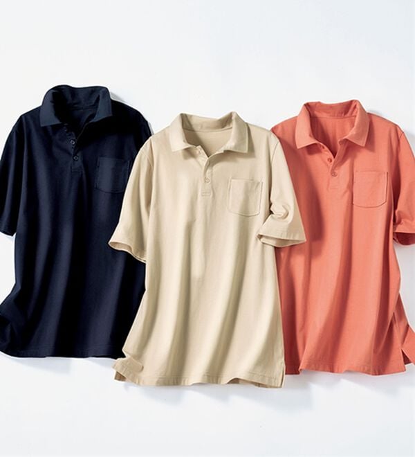 BELLUNA（ベルーナ）の「【ヒンヤリ機能付き＆綿１００％】サマ見えポロチュニック（チュニック）」｜詳細画像