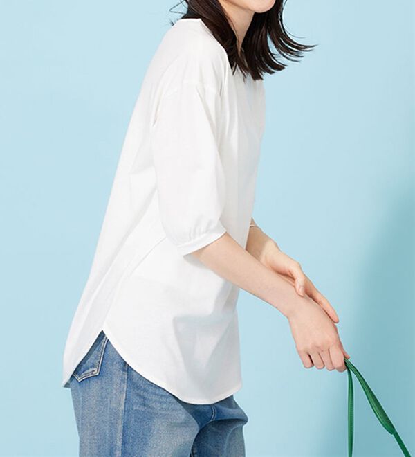 BELLUNA（ベルーナ）の「ラッセルレースサイドリボンアンサンブル（アンサンブル）」｜詳細画像