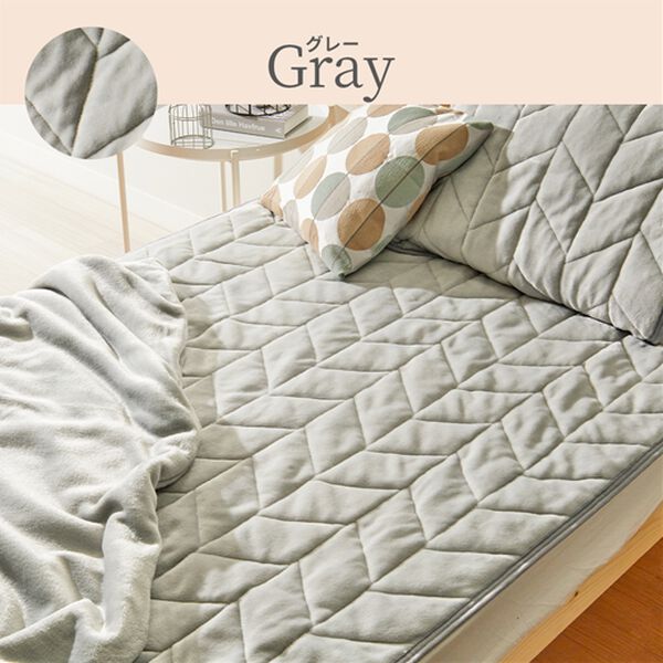 あったかフランネル敷きパッド＜敷パッド・枕パッド・吸湿発熱・抗菌