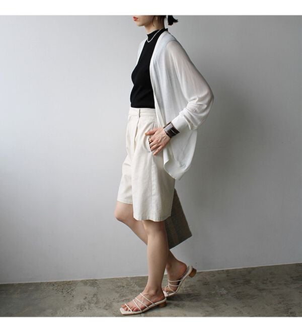 GeeRA（ジーラ）の「【冷房対策に】ひんやりUV対策！ドルマンカーディガン（ニットカーディガン）」｜詳細画像