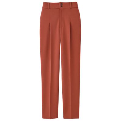 RANAN（ラナン）の「美脚カットジョーゼットタックパンツ（フルレングスパンツ）」