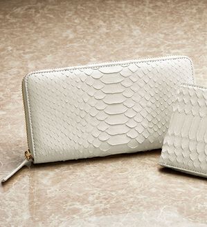 「白蛇開運ラウンド長財布（メンズ財布・パスケース）」｜詳細画像