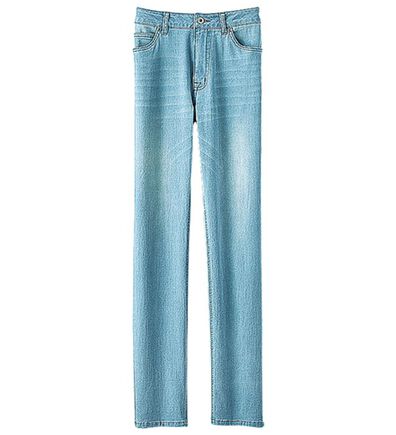 BELLUNA（ベルーナ）の「ヒンヤリ冷感！ライトオンスジーンズ　テーパード（テーパードパンツ）」