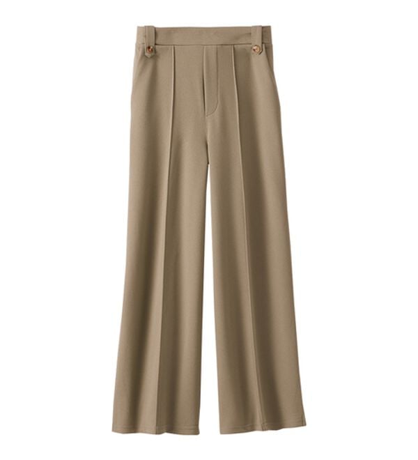 BELLUNA（ベルーナ）の「ツイルストレッチ素材ワイドパンツ（その他パンツ）」｜詳細画像