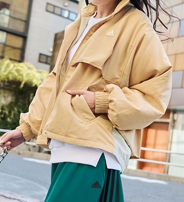 adidas＞W WORD ウーブンジャケット - ベルーナ【公式】