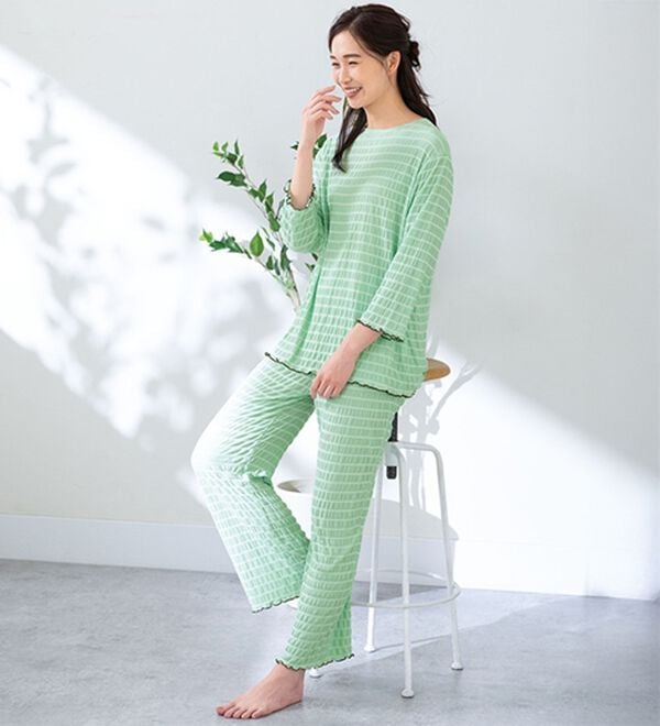 ルフラン（ルフラン）の「【２着組】エンゼルアイスパジャマ（パジャマ・ルームウェア）」｜詳細画像