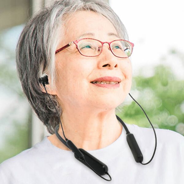 「ノイズキャンセル付首掛け集音器（シニア・生活サポート）」｜詳細画像