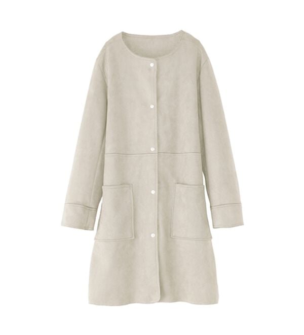 BELLUNA（ベルーナ）の「フェイクスエード切替デザインジャケット（その他ジャケット）」｜詳細画像