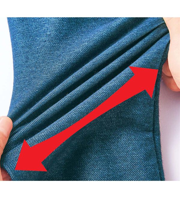 ルフラン（ルフラン）の「花モチーフデニム切替チュニック（カットソー）」｜詳細画像