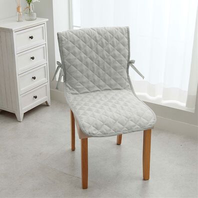 iellio（イエリオ）の「はっ水麻風チェアカバー滑り止め付＜汚れ防止・キズ隠し・撥水・オールシーズン＞（チェアカバー・チェアパッド）」