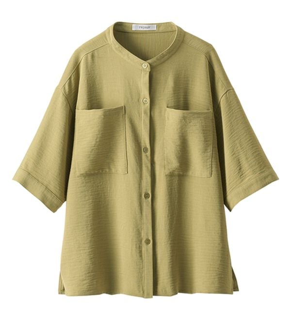BELLUNA（ベルーナ）の「お手入れ楽々！ポケット使いブラウス（ブラウス）」｜詳細画像