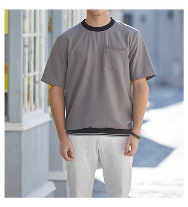 「体型カバーが叶うオトナ技Ｔシャツ（メンズＴシャツ）」｜詳細画像