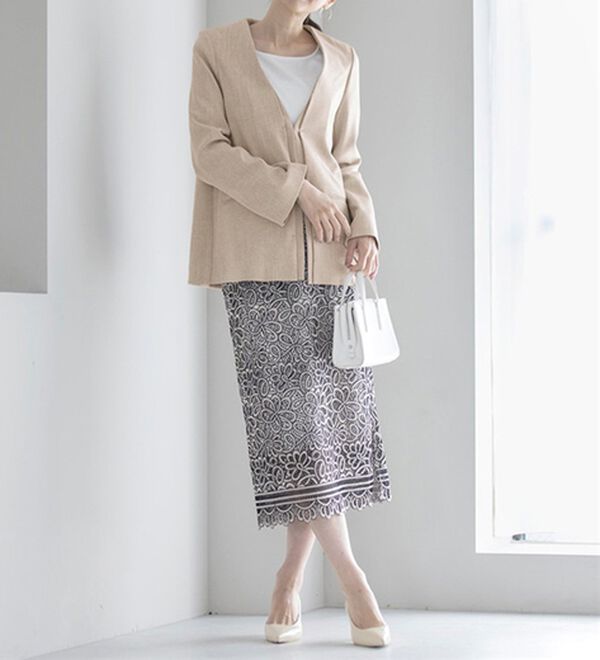 RANAN（ラナン）の「洗える！カセットスーツ　シリーズ（テーパードパンツ）」｜詳細画像