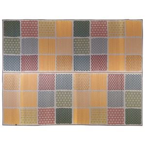 「純国産　和モダンい草ラグ（い草ラグ）」｜和紋ブルー