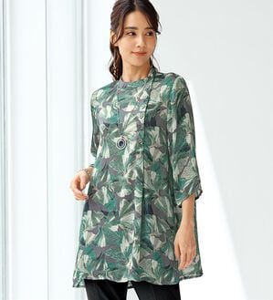 BELLUNA（ベルーナ）の「花揺らぐ楊柳チュニック（チュニック）」｜詳細画像