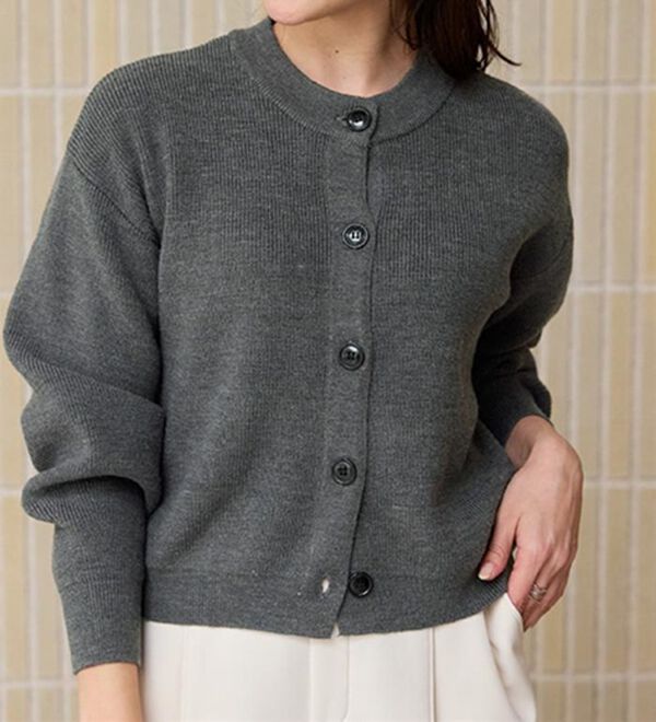 RANAN（ラナン）の「畦ニットカーデ&times;ベロアキャミワンピ（ロングワンピース）」｜詳細画像